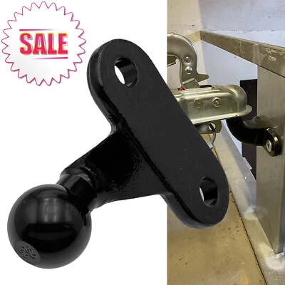 3500 kg Anschraubplatte Kugelkopf Ø50mm Anhängerkupplung Anhängebock Anhänger - Bild 1 von 4