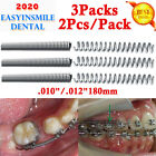 3Pks Dental Orthodontic NITI Open Coil Alloy Archwires Spring .010"/.012"180mm