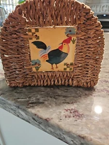 SERVIETTENHALTER WEIDE Hahn Druck auf Fliese  - Bild 1 von 18