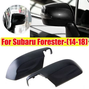 Pair Rear View Mirror Lower Cover Cap For Subaru Impreza Forester 2012-2018 - - Foto 1 di 7