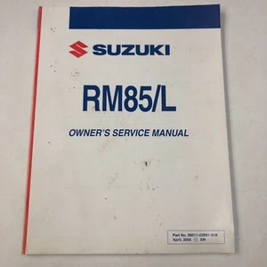 Suzuki RM85/L Service Manual Repair Book OEM - Picture 1 of 4