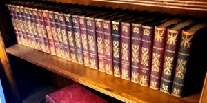 IRVING, WASHINGTON- 27 VOL. SET ART NOUVEAU LEATHER BINDINGS 1900 - Picture 1 of 6