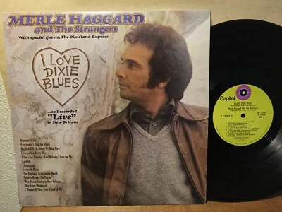 Merle Haggard I Love Dixie Blues Live In N.O. 1973 Capitol SW-71200 Stereo  - Image 1 of 4
