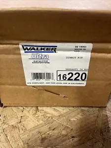 Walker Exhaust 16220 Ultra Import Converter - Non-CARB Compliant - Picture 1 of 1