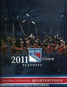 New York Rangers Playoffs 2011 guía de medios ultra rara - Imagen 1 de 1