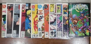 Comic Book Of 13 Dc Marvel Vertigo All Plastic Protected - Picture 1 of 14