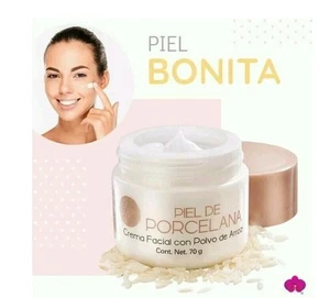 crema Facial Con Polvo De Arroz 70g  De Arabela - Picture 1 of 4