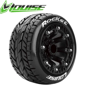 Louise ST-Rocket 1/16 2.2" Stadium Truck Tires 12mm Soft Mounted (2) RC Car - Picture 1 of 3