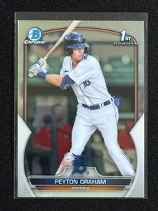 2024 Bowman Chrome - 1st Prospects #BCP-57 Peyton Graham Detroit TIGERS - Picture 1 of 4
