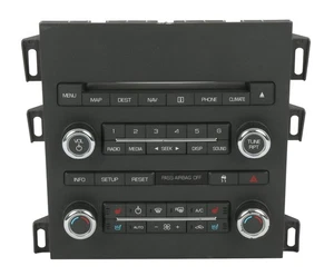 2010 Lincoln MKZ Control Panel w Climate Controls Part Number 9H6T 18A802 FB - Picture 1 of 5