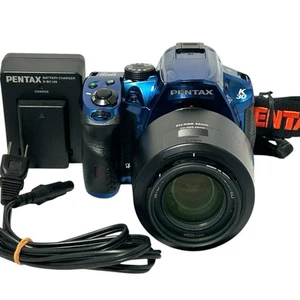 PENTAX Pentax K K-30 digitale 16,3-MP-Spiegelreflexkamera – blau (Set mit 50–... - Bild 1 von 17