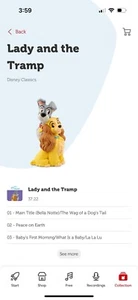 Tonies Disney Princess Lady And The Tramp, Audio Play Figurine Character - Picture 1 of 1