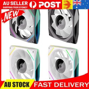 120mm ARGB Silent Computer Fan 800-1800RPM 4pin PWM 12V Large Air Volume 71 CFM - Photo 1/24