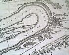 VICKSBURG MS MISSISSIPPI Civil War MAP & Seven Days Battles 1862 old Newspaper