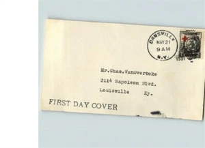 International RED CROSS, 1931 # 702 canc. Dansville, New York, First Day of Issu - Picture 1 of 1