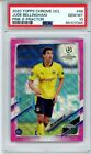 2020-21 Topps Chrome UCL Jude Bellingham Rookie RC Pink X-Fractor SSP PSA 10