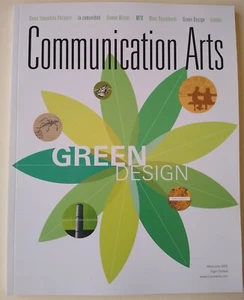 COMMUNICATION ARTS MAGAZINE May/June 2005 Cover Green Design - Picture 1 of 2