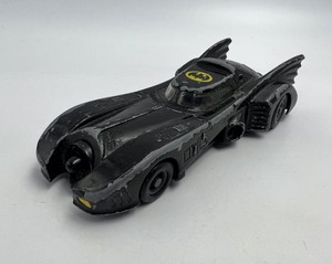 Vintage 1989 Ertl DC Comics Batman Movie Diecast Batmobile 1/43 Scale