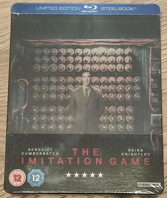 The Imitation Game (UK release) Steelbook Blu-Ray NEW&SEALED!!! - Image 1 of 4