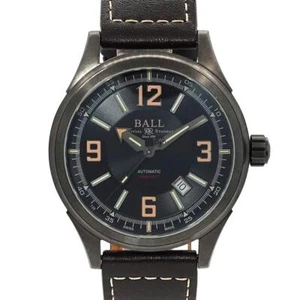 BALL Stokeman Racer NM3098C Date Automatic Black Dial Mens Watch 90251050 - Picture 1 of 8