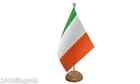Ireland Table Desk Flag With Wooden Base