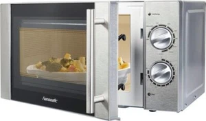 Hanseatic Mikrowelle Grillfunktion 65509859 20L 700W - Silber - Bild 1 von 6