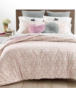 Martha Stewart Clipped Jacquard Diamonds 2-Pc. Twin/Twin XL Comforter Set - Picture 1 of 1