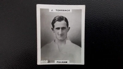 GODFREY PHILLIPS, PINNACE FOOTBALLERS."PHOTO"NO 609,  J. TORRANCE ,   FULHAM. - Image 1 of 2
