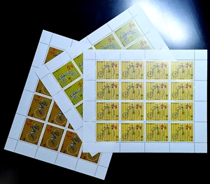 Somalia 2000 MNH Old Bicykles 3 Full Sheets 48 Stamps 16 Sets Mi €240.00 - Picture 1 of 7