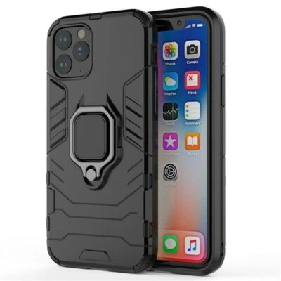 For iPhone 6 11 Pro Max Case Cover Armor Ring Bracket Panther Phone Shell - Image 1 of 4