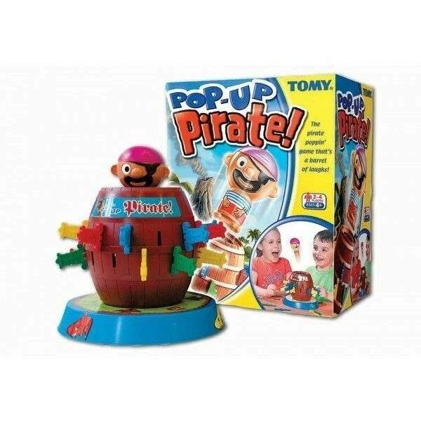 TOMY T7028 Pop-Up Pirate! Action Board Game Toy