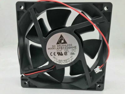 Delta AFB1224HHE 12038 24V 0.45A 12CM inverter cooling fan - Image 1 of 3