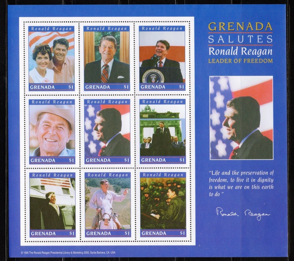 GRENADA  RONALD REAGAN  M1905 - Image 1 of 1