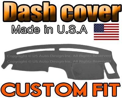 Fits 1994-1996  MITSUBISHI GALANT  DASH COVER MAT DASHBOARD PAD / CHARCOAL GREY - Image 1 of 4