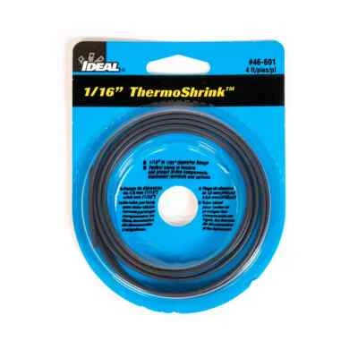 2 PACK Ideal Electrical 46-601 1/16"-1/32" ThermoShrink 4ft X 2 - Image 1 of 2