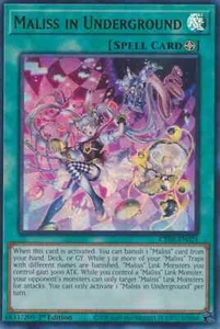 Yugioh Maliss in Underground - CRBR-EN021 - Ultra Rare 1st Edition - Bild 1 von 1
