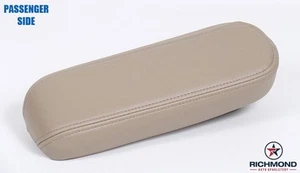 2001 F350 4x4 2WD Dually Diesel Lariat -PASSENGER Side Leather Armrest Cover Tan - Bild 1 von 11