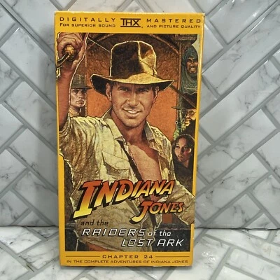 Raiders of the Lost Ark Indiana Jones VHS Digitally Mastered - Image 1 of 4