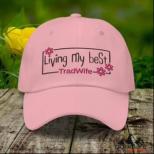 Gorra de baile Tradwife Living my Best Traditional Life sombrero de papá para mujer - Imagen 1 de 28