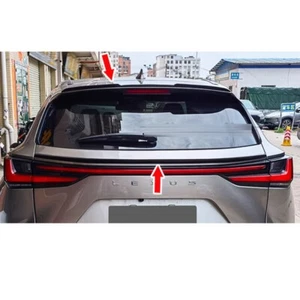 Matte Black Combo V Trunk Spoiler +Trunk Spoiler FOR Lexus AZ20 NX350 NX250 5DR - Picture 1 of 4