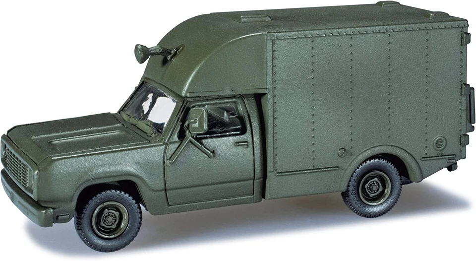 HERPA MINITANKS DODGE M880 125t 4X4 SANITATSKOFFER   SCALA 1/87 H0 ART 700610 - Immagine 1 di 1