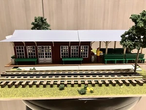 O Scale Train Station “Roaring Camp & Big Trees” 3D Printed KIT - Picture 1 of 17