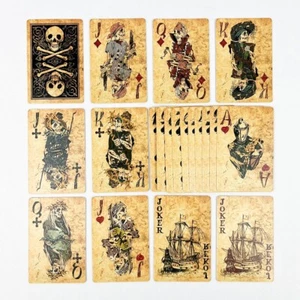 Carte da Gioco dei Pirati 60x90mm Vintage Retrò 🃏🃏Spedizione Gratuita - Foto 1 di 15