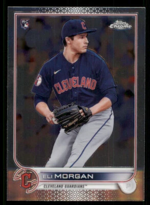 2022 Topps Chrome #62 Eli Morgan RC - Image 1 of 2