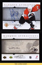 2005-06 Ultimate Collection Marquee Attractions /10 Keith Primeau #S-MA37 Auto