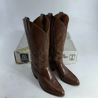 Botas vaqueras de cuero para mujer DAN POST 4113 talla 6 C marrón vaquera Foto 1 de 4