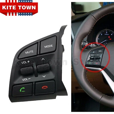 Left Steering Wheel Control Switch For Hyundai Tucson 2015-2018 For 96710D35004X - Image 1 of 4