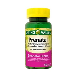 Prenatal Multivitamin Multimineral General Wellness Immune Support, 100 Tablets - Picture 1 of 24