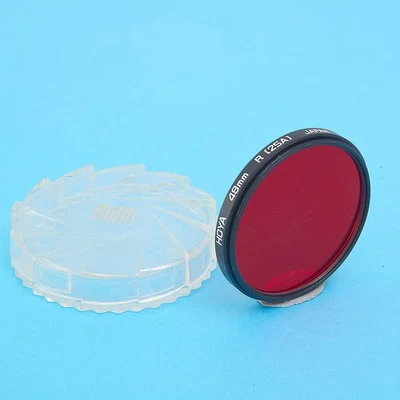 HOYA 49mm INFRARED (25A) GLASS FILTER IN IT'S CASE #AE001 - Image 1 of 2