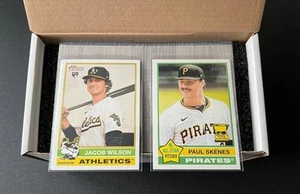 2025 Topps Heritage - Complete Base Set 1-400 Sasaki, Woods, Crews (RC’s) - Picture 1 of 3